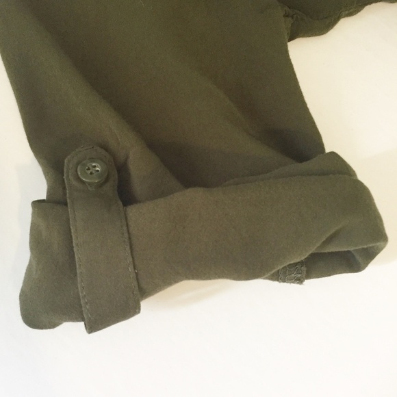 Smart Set Shirt Roll Tab Sleeves Sz Small - Picture 6 of 7